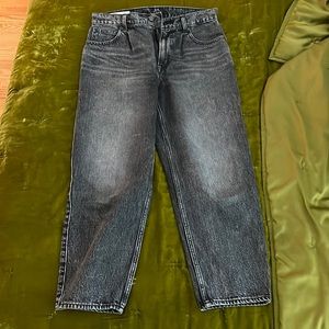 GAP High Waisted Barrel Jeans sz 4 Regular